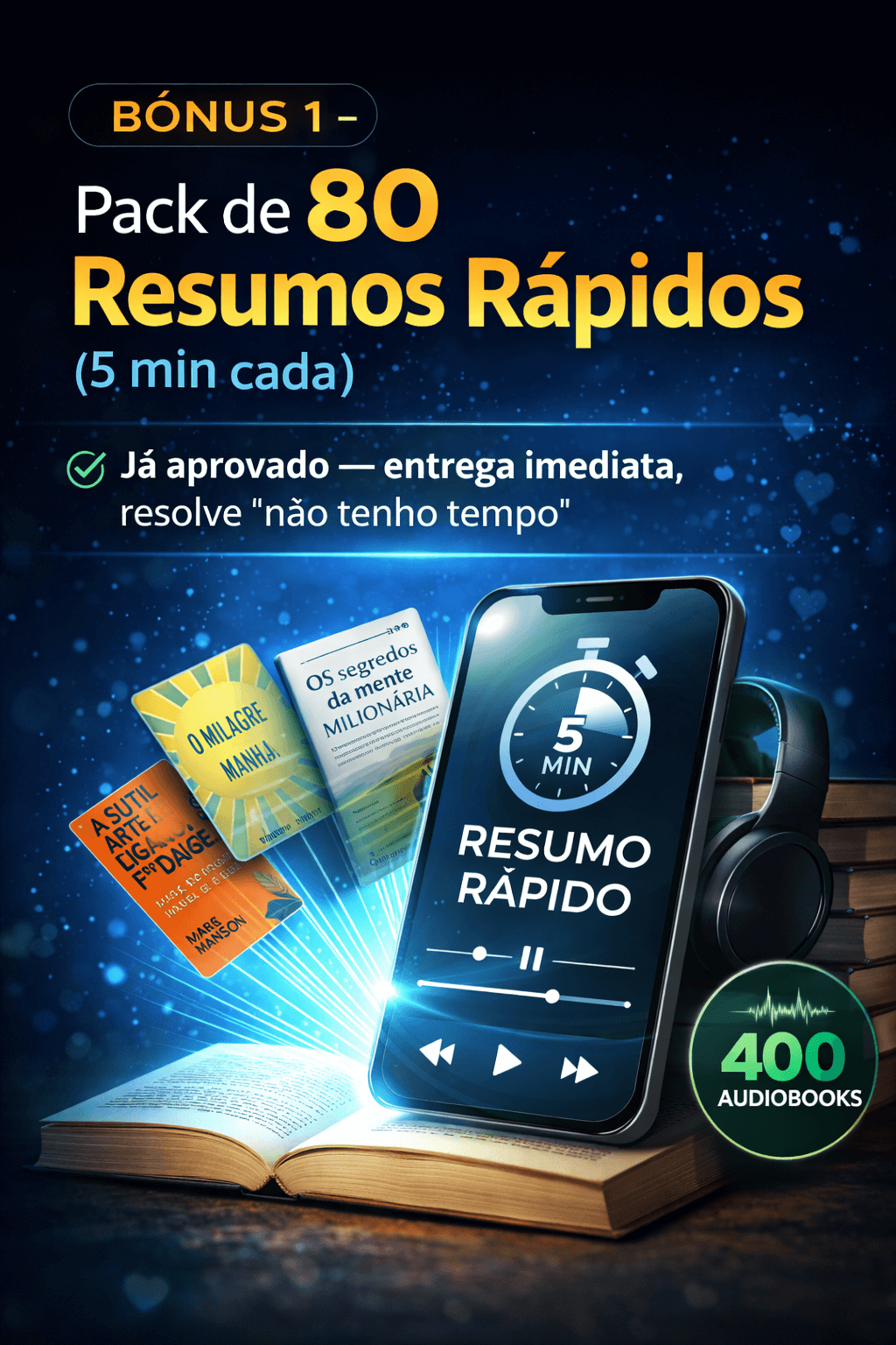 Bônus 1 - Pack de 80 Resumos Rápidos